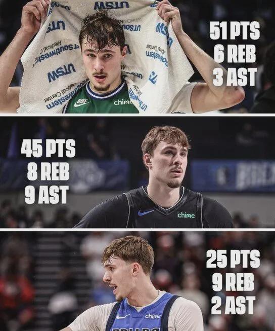 熊猫体育-力压乔丹！51+45+25！NBA又一史诗级新秀